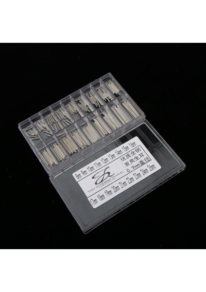 Prettyia 180 Adet Paslanmaz Çelik Watch Band Çift Flanş Bar Link Cotter Pin (Yurt Dışından) indirimleri