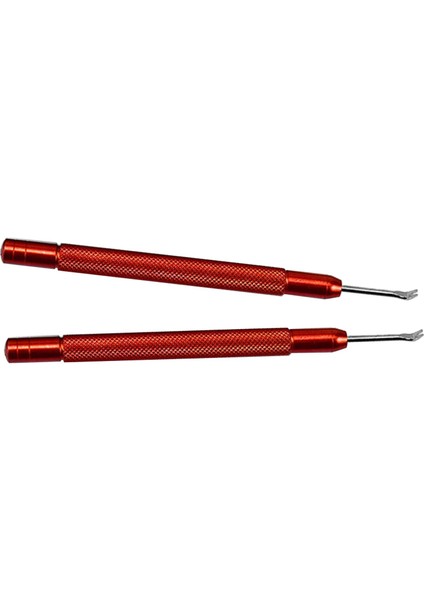 2 Adet Izle Link Remover Bar Aracı Set Için Izle Bilek Bantları Kaldırma Düzeltme Kiti Kırmızı (Yurt Dışından)
