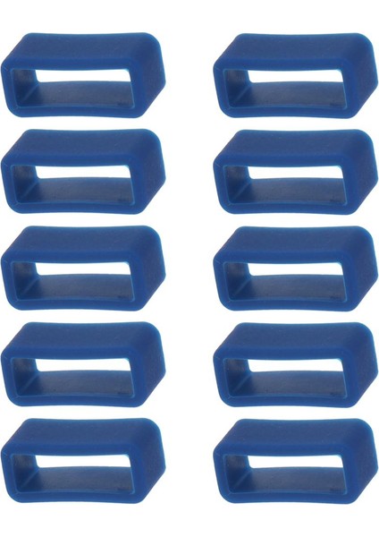 10 Adet Saat Kayışı Yedek Tutucu Hoop Loop Toka 16MM Renk Seçimi Mavi (Yurt Dışından) indirimleri
