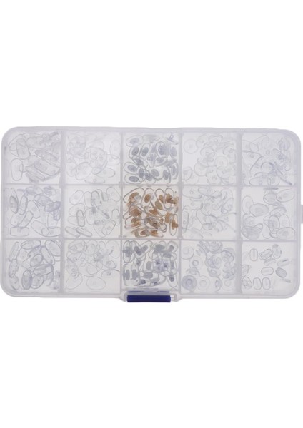 Prettyia 15 Stil Gözlük Burun Pedleri Set 150 Çiftler Yumuşak Pvc Gözlük Nosepad (Yurt Dışından) modelleri