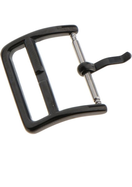 Saat Kayışı Siyah 18MM Için Parlatma Paslanmaz Çelik Toka Pin Değiştirme (Yurt Dışından) modelleri