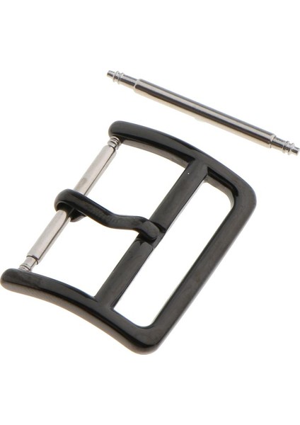 Saat Kayışı Siyah 18MM Için Parlatma Paslanmaz Çelik Toka Pin Değiştirme (Yurt Dışından) indirimleri