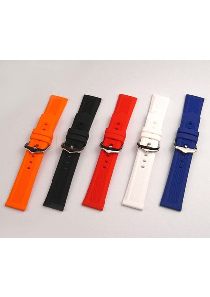 1 Parça Izle Kayışı Paslanmaz Çelik Toka, Spor Izle Kayışı ile Bahar Şerit-Mavi - Turuncu 19MM (Yurt Dışından) fırsatları