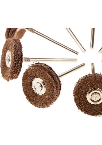 10 Adet Taşlama Parlatma Parlatıcı Tampon Tekerlek Pad 3 cm Shank Için Döner Aracı 5 (Yurt Dışından) modelleri