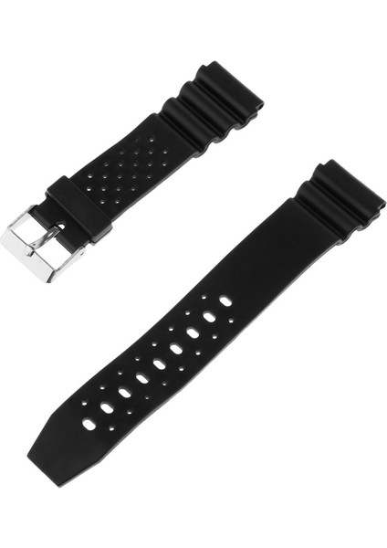 Siyah Kauçuk Kol Saati Bantları Strap Sports Dijital Saat (Yurt Dışından)