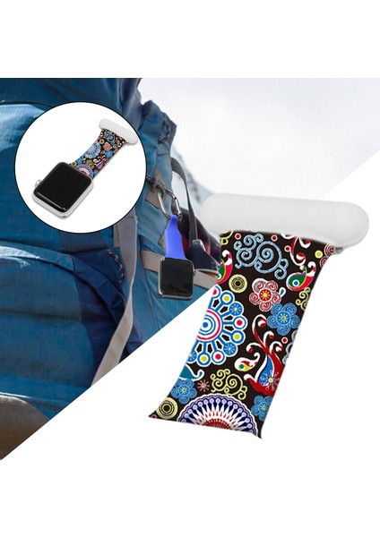 Yedek Hemşireler Broş Pin Silikon Bilek Bandı Bilezik Iwatch 6 C 42 Veya 44MM Için Uyar (Yurt Dışından) fırsatları
