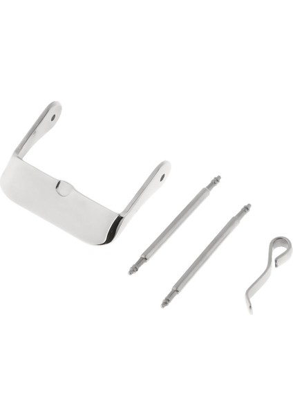 Paslanmaz Çelik Watch Band Kayış Yedek Toka Pin Parçası ile Bahar Bar 18MM (Yurt Dışından) indirimleri