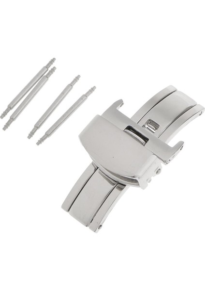 Paslanmaz Çelik Kelebek Toka Izle Toka Itme Kemer Kayışı Toka 16MM (Yurt Dışından) modelleri