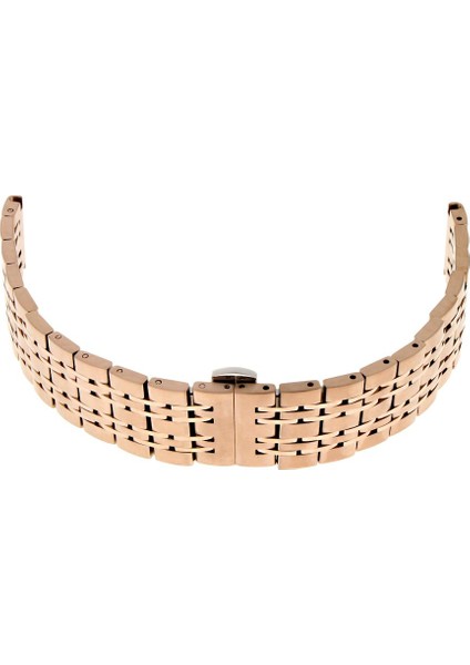 Fırçalanmış ve Cilalı Paslanmaz Çelik Watch Band Askı Bilezik Kelebek Toka 18MM (Yurt Dışından)