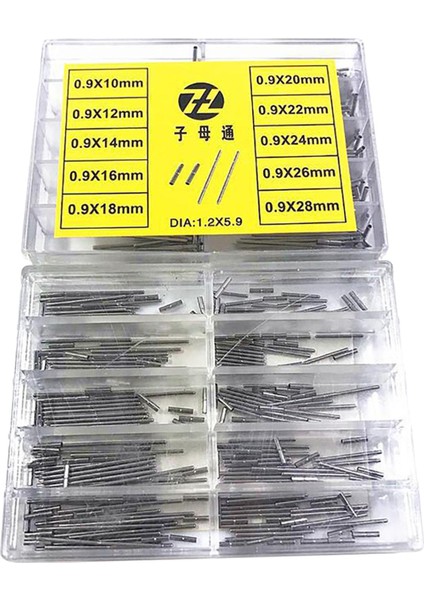 10 Türler 0.9mm 10MM ~ 28MM Saat Boru Barlar Seti Band Kutulu Anne-Çocuk Seti (Yurt Dışından)