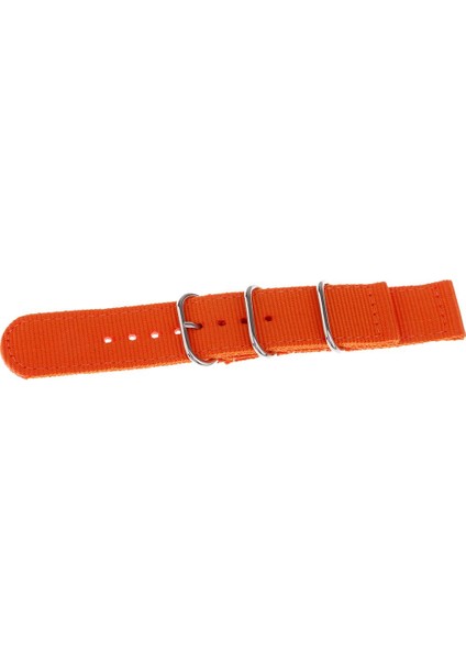 Naylon Bilezik Watch Band Kayış Naylon Ordu Bant Kemer 18MM 20MM 22MM Turuncu 18MM (Yurt Dışından) fırsatları