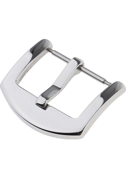 Cilalı Gümüş Paslanmaz Çelik Saat Bantları Toka Yedek Toka 16-24MM (Yurt Dışından)