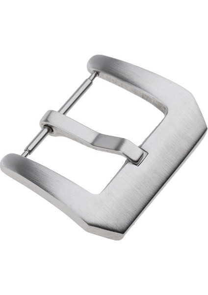 16-24MM Fırçalanmış Paslanmaz Çelik Izle Toka Gümüş Kol Aksesuarları - 22MM (Yurt Dışından) fiyatları