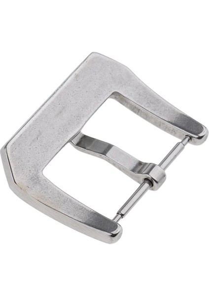 16-24MM Fırçalanmış Paslanmaz Çelik Izle Toka Gümüş Kol Aksesuarları - 22MM (Yurt Dışından) fırsatları