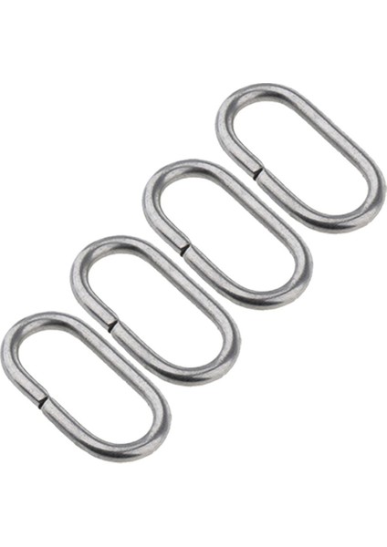 4 Parça Paslanmaz Çelik Naylon Izle Bandı Kayışı Kemer Döngü Yüzük Kaleci 20MM (Yurt Dışından) fırsatları