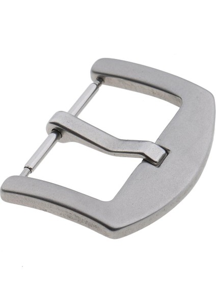 16MM-24MM Watch Band Toka Mat Gümüş Paslanmaz Çelik Saat Toka Değiştir 18MM (Yurt Dışından)