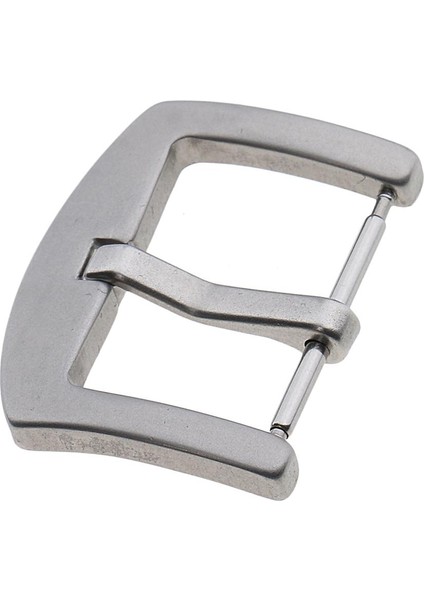 16MM-24MM Watch Band Toka Mat Gümüş Paslanmaz Çelik Saat Toka Değiştir 18MM (Yurt Dışından) indirimleri