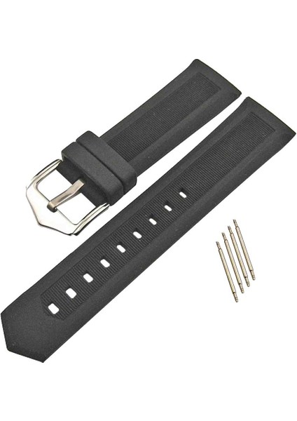 Ithalat Silikon Kauçuk Izle Kayış Band Dağıtım Toka Su Geçirmez 21MM (Yurt Dışından) fiyatları