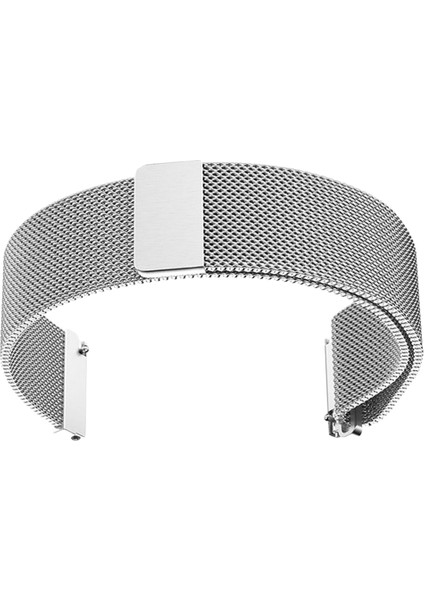 Manyetik Toka Mesh Watchband Paslanmaz Çelik Saat Kayışı Değiştir 18MM (Yurt Dışından) indirimleri