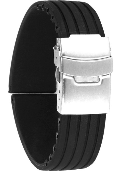 Silikon Kauçuk Izle Kayış Band Dağıtım Toka 20MM Kordonlu Saati Değiştirin (Yurt Dışından) modelleri