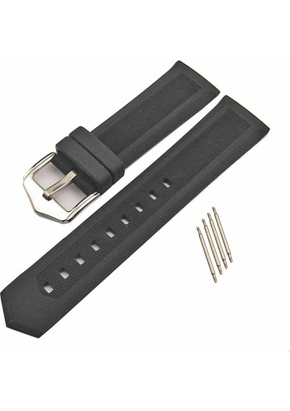 Ithalat Silikon Kauçuk Izle Kayış Band Dağıtım Toka Su Geçirmez 21MM (Yurt Dışından) fırsatları