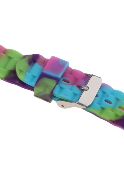 Erkek Saati Kayışı Silikon Bant Dağıtım Katlanır Toka ile Su Geçirmez 16MM - Pulele (Yurt Dışından) modelleri