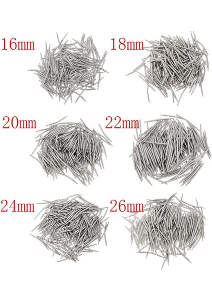 200 Adet Kavisli Bahar Bar Pins Link Saat Bant Boyutu 16 Ila 26MM 24MM Için (Yurt Dışından) fiyatları