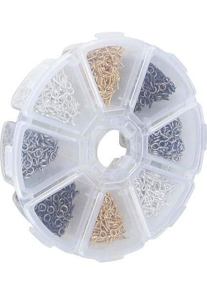 800 Parça Küçük Vida Pimleri Kanca Kuşgözü Pegs Takı Bulguları 4X10MM (Yurt Dışından) fırsatları