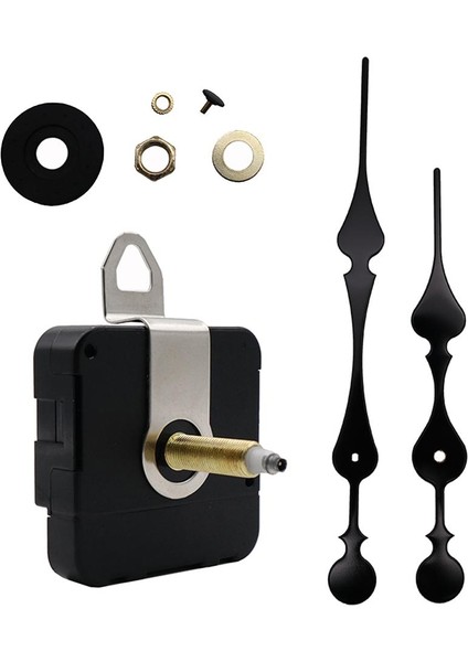 Kuvars Saat Hareketi Saatçi Dıy Onarım Parçaları Fittings Kiti 1.2 '' Mil (Yurt Dışından) modelleri