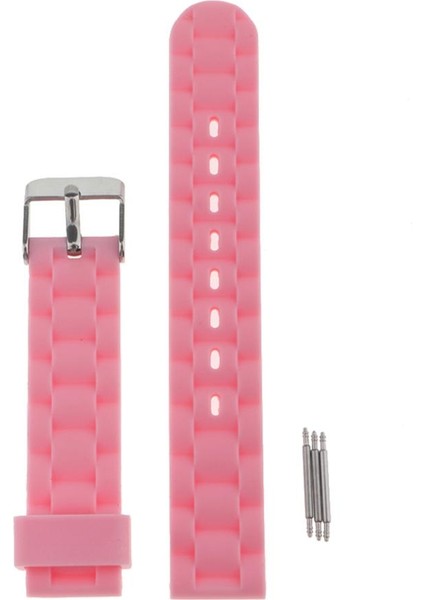 16MM Kauçuk Silikon Su Geçirmez Dalış Spor Saati Kayış Dağıtım Toka - Pembe (Yurt Dışından) fiyatları