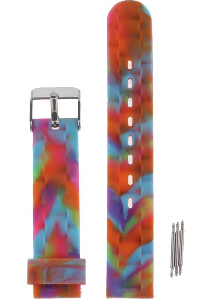 Silikon Su Geçirmez Dalış Spor Saati Kayış Dağıtım Toka Turuncu (Yurt Dışından) fiyatları