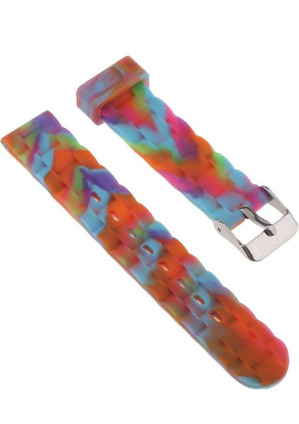 Silikon Su Geçirmez Dalış Spor Saati Kayış Dağıtım Toka Turuncu (Yurt Dışından) modelleri