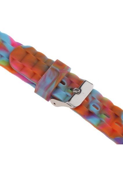 Silikon Su Geçirmez Dalış Spor Saati Kayış Dağıtım Toka Turuncu (Yurt Dışından) indirimleri