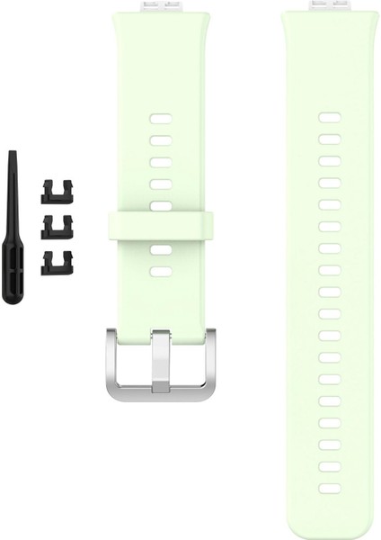 Silikon Watch Band Strap Watch Fit TIA-B09 TIA-B19 Yedek Yeşil (Yurt Dışından)