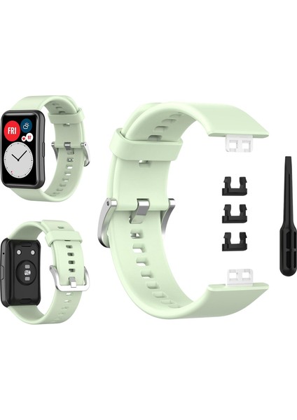 Silikon Watch Band Strap Watch Fit TIA-B09 TIA-B19 Yedek Yeşil (Yurt Dışından) indirimleri