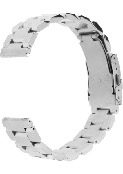 Watch Band Gümüş Paslanmaz Çelik Kayış 18 20 22 24MM Metal Bilek Bilezik 22MM (Yurt Dışından) modelleri
