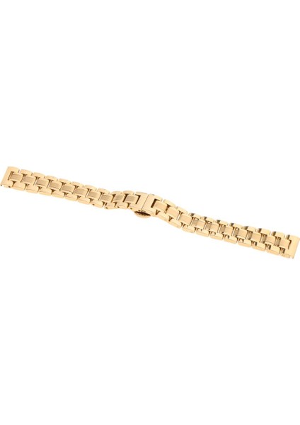 Paslanmaz Çelik Metal Iş Yedek Bilezik Kayışı Mens Womens Izle Altın 14MM (Yurt Dışından) fırsatları
