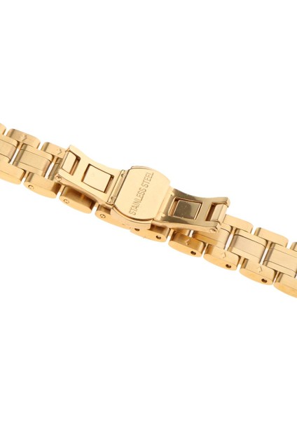 Paslanmaz Çelik Metal Iş Yedek Bilezik Kayışı Mens Womens Izle Altın 14MM (Yurt Dışından) indirimleri