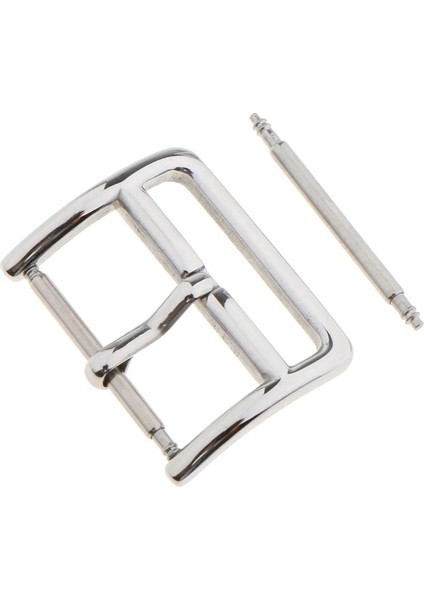 Izle Kayışı Band Gümüş Için Paslanmaz Çelik Cilalı Toka Pin Parçası (Yurt Dışından)