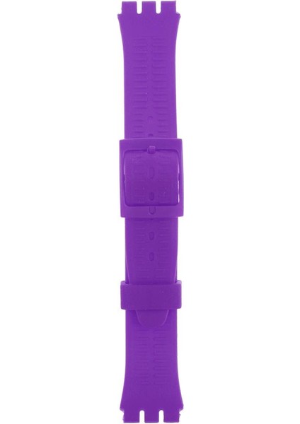17MM Su Geçirmez Silikon Kauçuk Watch Band Askı Watchband Kadınlar Erkekler Için Mor1 (Yurt Dışından)