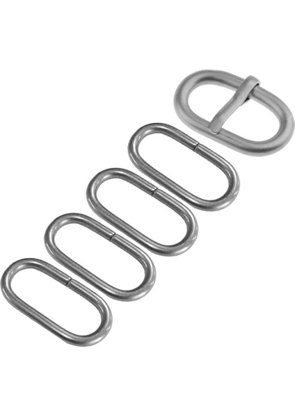 5 Adet Paslanmaz Çelik Parlatma Toka Kısmi Izle Kayış Band Gümüş Için, Izle Onarım - Gümüş, 22MM (Yurt Dışından) fiyatları