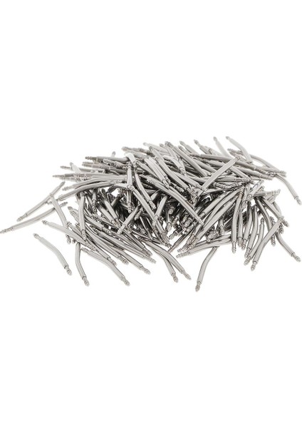 200 Adet Paslanmaz Çelik Kavisli Bahar Çubuğu Pins Link Izle Bandı 16-26MM 18MM Için (Yurt Dışından)