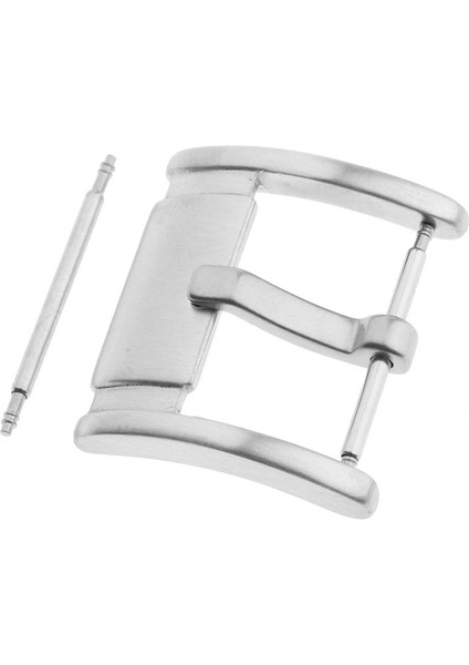 18/20 / 22MM Gümüş Fırçalı Paslanmaz Çelik Pin Toka Toka Saat Kayışı Band 18MM Için (Yurt Dışından) modelleri