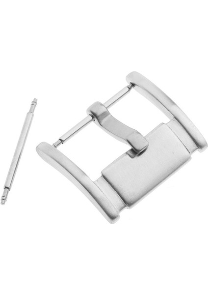 18/20 / 22MM Gümüş Fırçalı Paslanmaz Çelik Pin Toka Toka Saat Kayışı Band 18MM Için (Yurt Dışından) indirimleri