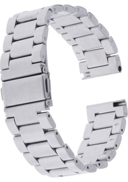 Paslanmaz Çelik Watch Band Ayarlanabilir Bilezik Çift Kilit Bağlantısı 22MM (Yurt Dışından) fiyatları