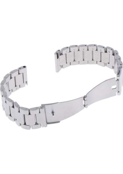 Paslanmaz Çelik Watch Band Ayarlanabilir Bilezik Çift Kilit Bağlantısı 22MM (Yurt Dışından) fırsatları