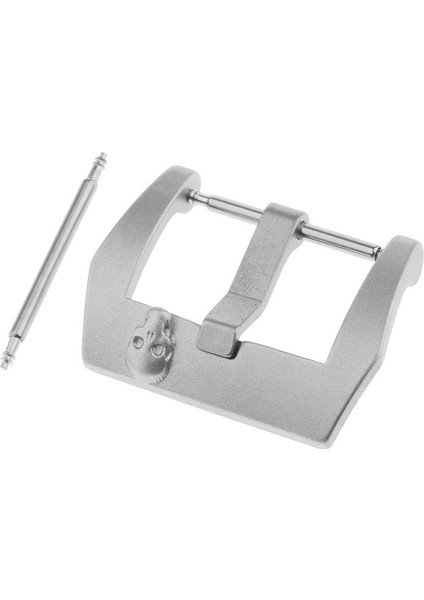 Vintage Oyma Kafatası Izle Bandı Kayış Pin Toka Paslanmaz Çelik 22MM- 24MM (Yurt Dışından)