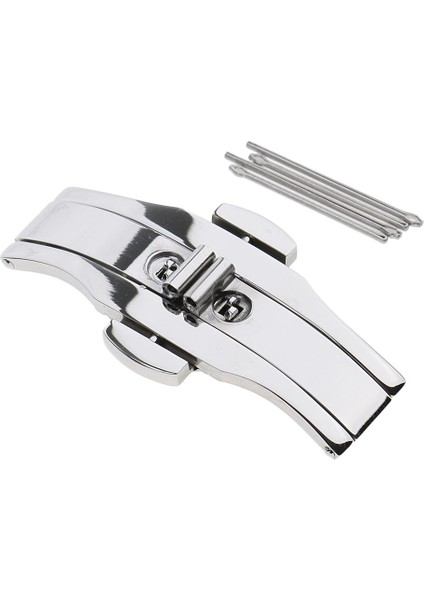 Paslanmaz Çelik Çift Düğme Kelebek Eklemek Izle Toka 6X23MM (Yurt Dışından) modelleri