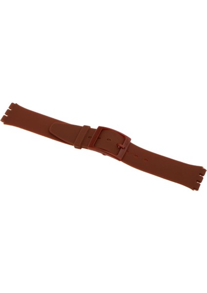 16MM Moda Unisex Silikon Su Geçirmez Spor Kordonlu Saat Kayışı Dağıtım Toka Kahverengi (Yurt Dışından) fırsatları