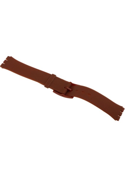 16MM Moda Unisex Silikon Su Geçirmez Spor Kordonlu Saat Kayışı Dağıtım Toka Kahverengi (Yurt Dışından) indirimleri